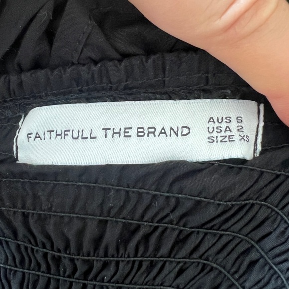 FAITHFULL THE BRAND • Joseva Top in Black - Picture 8 of 11